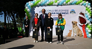 Vali Soytürk Çorlu'da Hayvan Bakımevinin Açılışına Katıldı