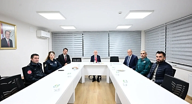 Vali Uğur Turan Dereköy Gümrük Müdürlüğünü Ziyaret Etti