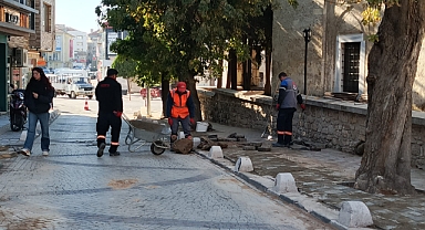Yayla Mahallesi'nde Kaldırım Düzenleme Çalışmaları Başladı
