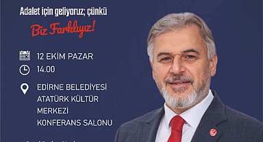 Yeniden Refah Partisi Edirne İl Başkanlığı 2. Olağan Kongresi 12 Ekim'de Yapılacak