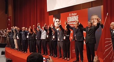 Yücel Balkanlı CHP Edirne İl Başkanı Seçildi