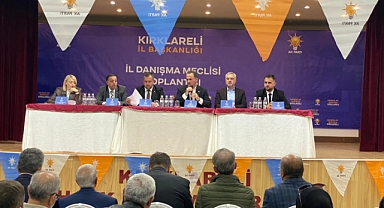 AK Parti Kırklareli İl Danışma Meclisi Toplantısı Gerçekleştirildi