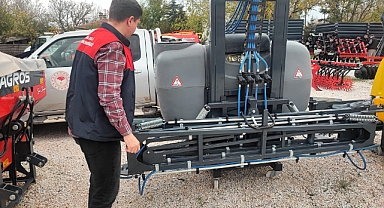 Babaeski'de Zirai Mücadele Alet ve Makine Bayilerine Denetim