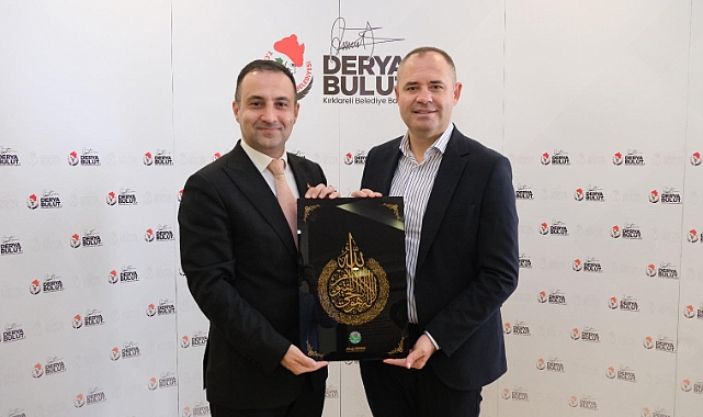 Başkan Altuğ Erdem'den Başkan Derya Bulut'a ziyaret