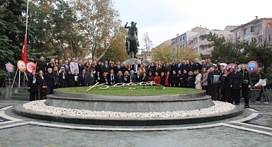 Büyük Atatürk'ün İzinde: CHP Kırklareli 10 Kasım'da Tek Yürek Oldu