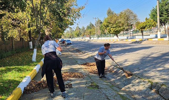 Büyükkarıştıran'da Temizlik Seferberliği Sürüyor