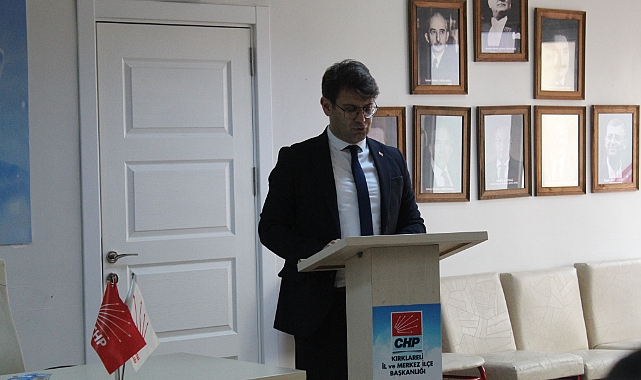 CHP Kırklareli İl Başkan Yardımcısı Ahmet Orbay'dan Sert Mesaj:
