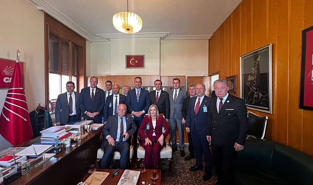 CHP Kırklareli Milletvekili Vecdi Gündoğdu'dan Grup Başkanvekillerine Ziyaret