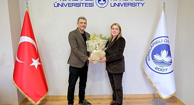 Doç. Dr. Soner Yeler'den Rektör Ak'a Ziyaret