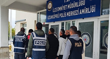 Edirne’de 5 firari hükümlü yakalandı