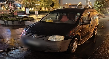 Edirne’de çalınan araç İstanbul’da terk edilmiş halde bulundu