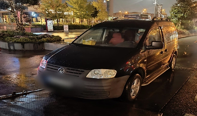 Edirne’de çalınan araç İstanbul’da terk edilmiş halde bulundu