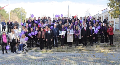 Edirne Kadın Dayanışması'ndan 25 Kasım Yürüyüşü: 