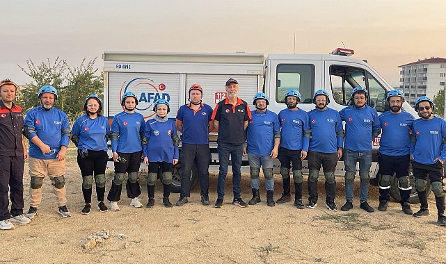 Edirne YAK Ekibinde Yeni Gönüllü Seferberliği Başladı