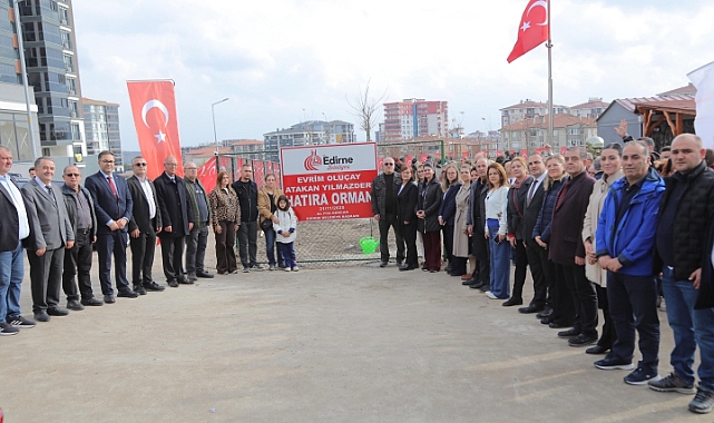 Evrim ve Atakan'ın Adı Hatıra Ormanında Yaşayacak