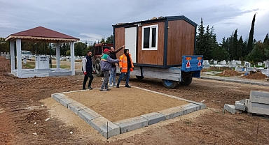 Kavaklı Belediyesi Mezarlık Düzenleme Çalışmalarında Sona Yaklaşıyor