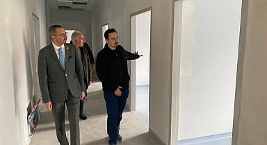 Kaymakam Özderin'den Sağlık Tesislerine İnceleme Ziyareti