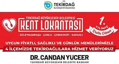 KENT LOKANTALARI 1 YAŞINDA. 110 BİNİ AŞAN ÖĞÜNLE SOSYAL BELEDİYECİLİKTE BÜYÜK BAŞARI