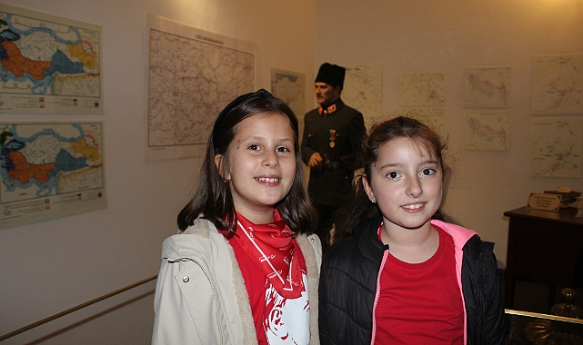 Kırklareli Atatürk Evi'ne Miniklerden Yoğun İlgi