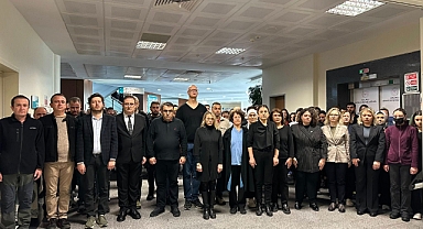 Kırklareli Eğitim ve Araştırma Hastanesi'nde 10 Kasım Atatürk'ü Anma Programı Düzenlendi