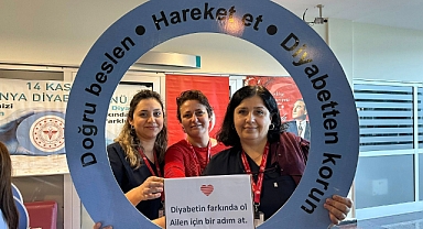 Kırklareli Eğitim ve Araştırma Hastanesi'nde Dünya Diyabet Günü Etkinliği