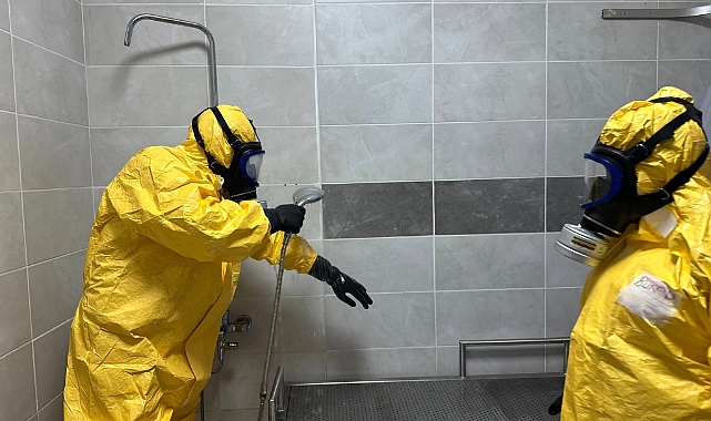Kırklareli Eğitim ve Araştırma Hastanesi'nde KBRN Turuncu Kod Tatbikatı Gerçekleştirildi