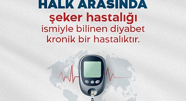 Kırklareli İl Sağlık Müdürlüğü'nden Dünya Diyabet Günü Farkındalık Mesajı