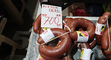 Kırklareli Kapalı Pazarı'nda Sucuk Fiyatları Cep Yakıyor