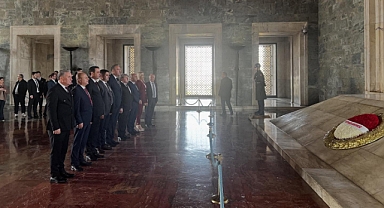 Kırklareli’nin CHP’li Belediye Başkanları Atatürk’ün Huzurunda