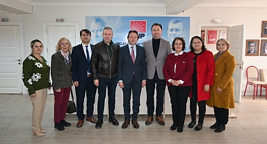 Kırklareli TSO’dan CHP İl Başkanı Terzi’ye Hayırlı Olsun Ziyareti