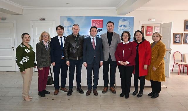 Kırklareli TSO’dan CHP İl Başkanı Terzi’ye Hayırlı Olsun Ziyareti