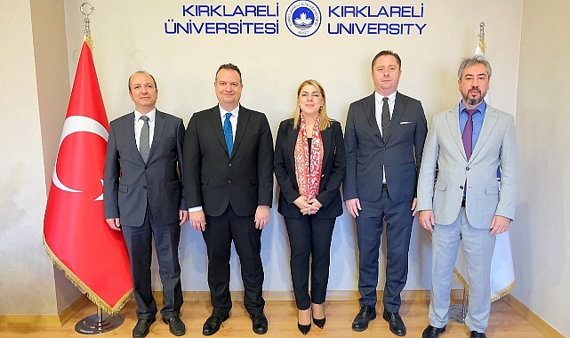 Kırklareli Üniversitesi'ne KOSGEB Üst Düzey Ziyareti