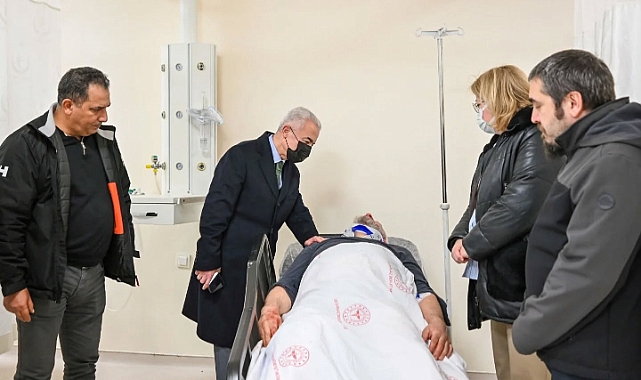 Kırklareli Valisi Uğur Turan'dan Hastane Ziyareti