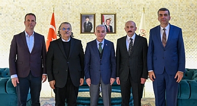 Kırklareli Valisi Uğur Turan'dan Milli Eğitim Heyetine Kabul