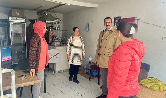 Pınarhisar Kaymakamı Enver Özderin'den Esnaf Ziyareti