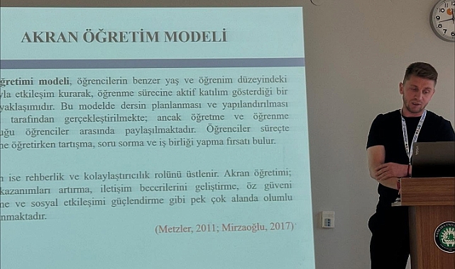 Şaban Küreş, TÜBED 2025'te Sunum Yaptı