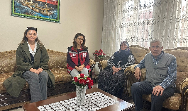 Şehit Ali Delikurt'un Sene-i Devriyesinde Aile Ziyareti