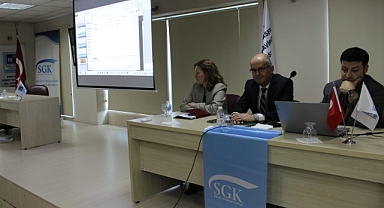 SGK Kırklareli, SMMM Odası Konferansında Sosyal Güvenlik Bilgilendirmesi Yaptı