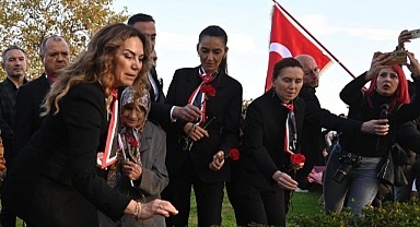 TEKİRDAĞ ATA'SINI SAYGI YÜRÜYÜŞÜYLE YÂD ETTİ