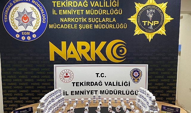 Tekirdağ'da uyuşturucu operasyonunda 11 tutuklama
