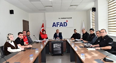 Tekirdağ İl Afet Beslenme Planı Toplantısı Düzenlendi