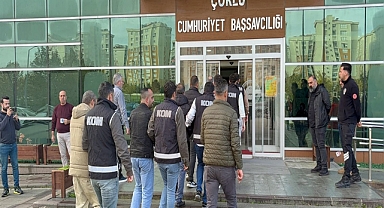 Tekirdağ merkezli dolandırıcılık operasyonunda 15 tutuklama