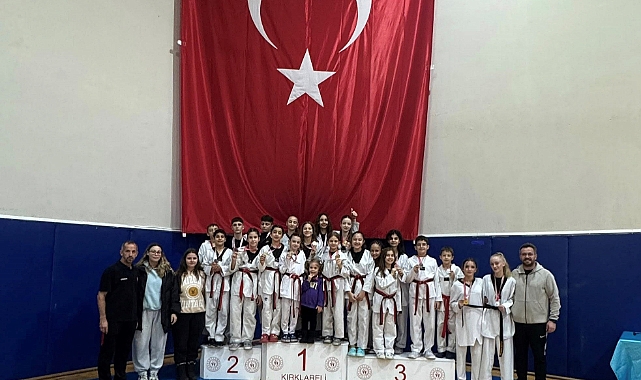 Trakya'da taekwondonun kalbi Kırklareli'de attı