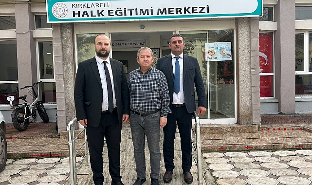 Ülkü Ocakları'ndan Halk Eğitim Merkezi'ne Ziyaret
