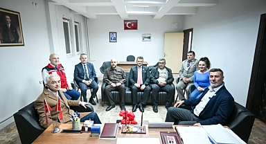 Vali Uğur Turan'dan Şehit ve Gazi Aileleri Derneğine Ziyaret