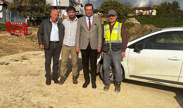 Vize'de Doğalgaz Çalışmalarında Sona Yaklaşılıyor