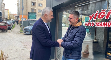 AK Parti Milletvekili Sarıçam'dan Esnaf Ziyareti