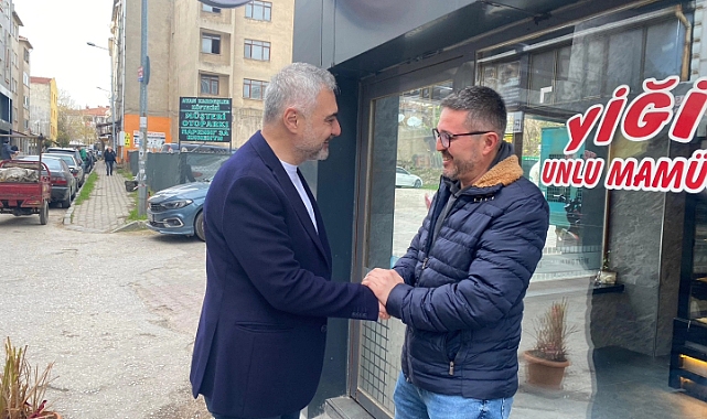 AK Parti Milletvekili Sarıçam'dan Esnaf Ziyareti