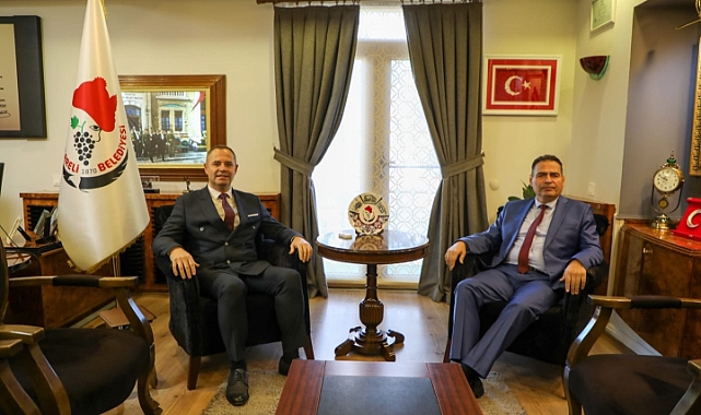 Başkan Derya Bulut'a Cumhuriyet Başsavcısı Taşkoparan'dan Ziyaret