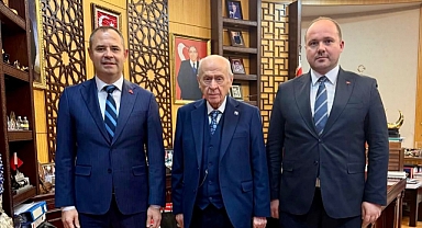 Başkan Derya Bulut'tan MHP Lideri Bahçeli'ye Kırklareli Sunumu